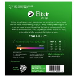 Elixir Nanoweb Electric Bass Nickel Plated Steel 14202 Light /5c 45-130